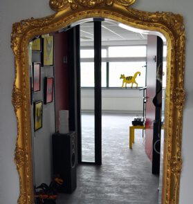 Spiegel echt goud